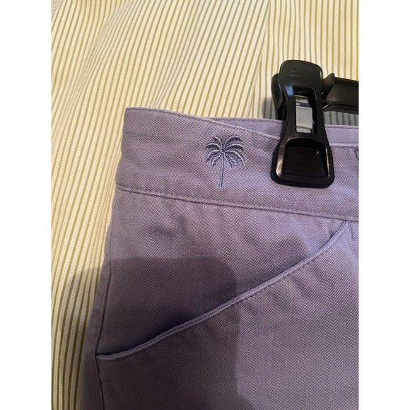 Lilly Pulitzer Capri Pants Womens Size 2 Blue Cropped Preppy Casual - Picture 5 of 6